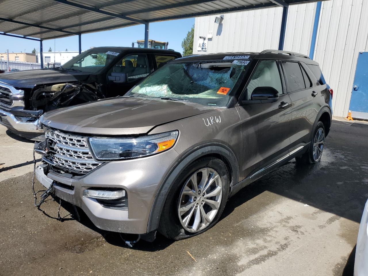 2021 Ford Explorer Limited vin: 1FMSK8FH7MGB07991