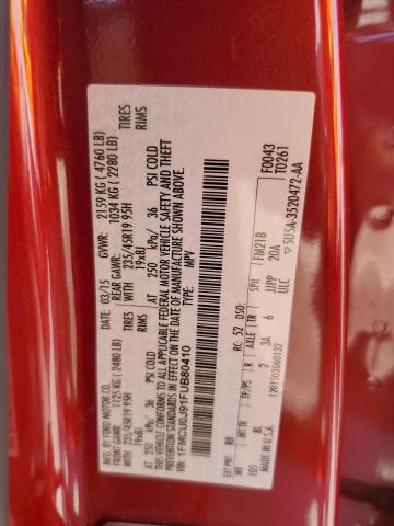 1FMCU0J91FUB80410 Ford Escape Titanium