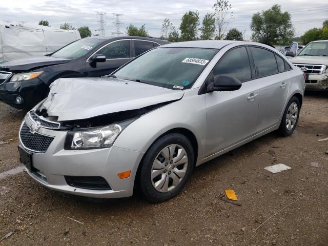 Chevrolet Cruze 2011 серебристый