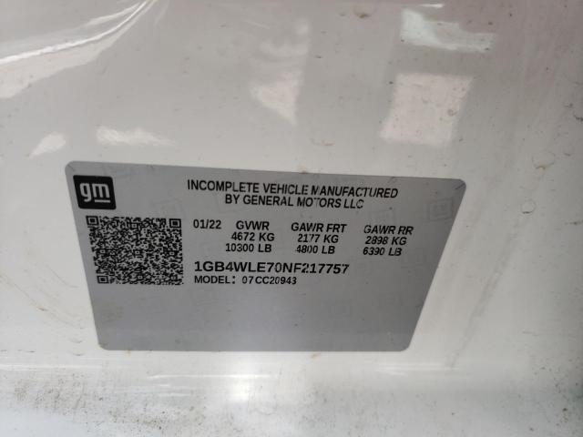 1GB4WLE70NF217757 | 2022 CHEVROLET SILVERADO