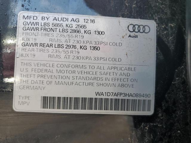 VIN WA1D7AFP3HA089490 2017 Audi Q5, Premium Plus S-... no.13