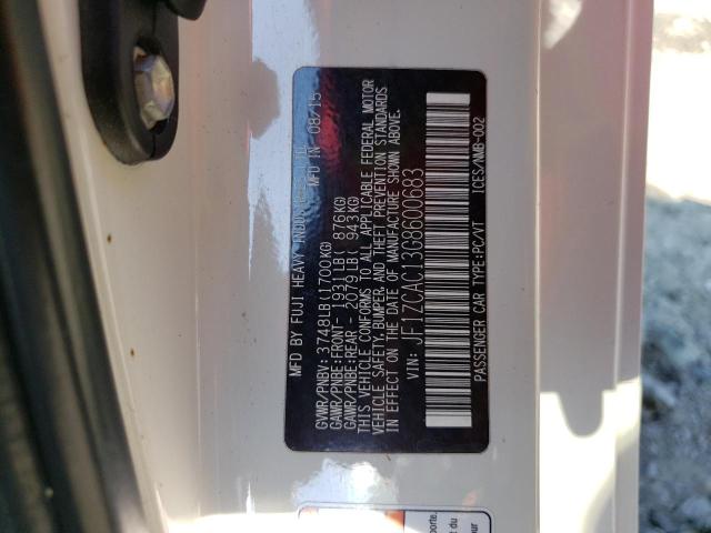 JF1ZCAC13G8600683 Subaru Brz 2.0 Limited