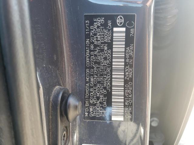 JTDKN3DUXE1753206 Toyota PRIUS
