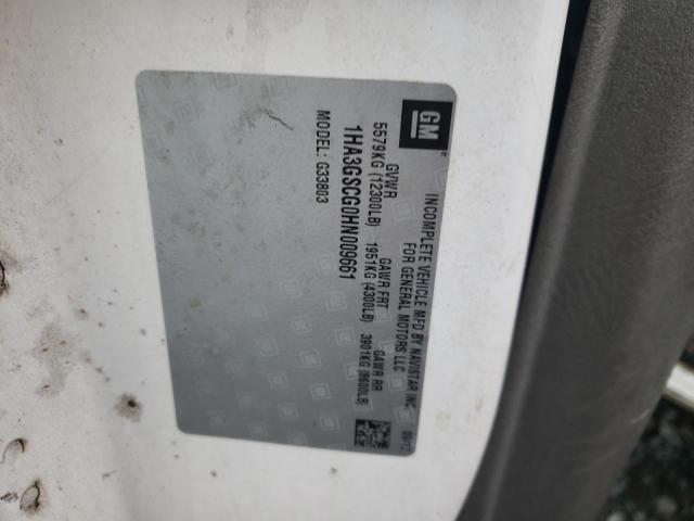 2017 Chevrolet Express G3500 VIN: 1HA3GSCG0HN009661 Lot: 67237803