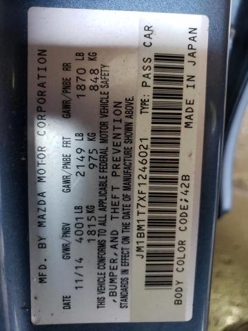 2015 MAZDA 3 SV - JM1BM1T7XF1246021