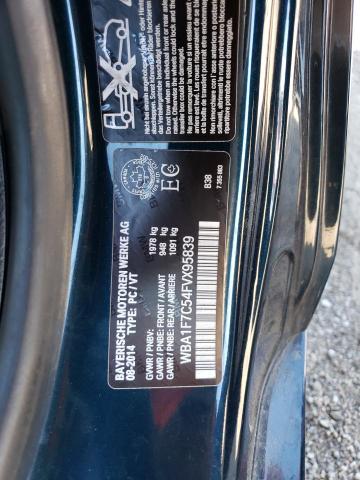 VIN WBA1F7C54FVX95839 2015 BMW 2 Series, 228 XI no.12