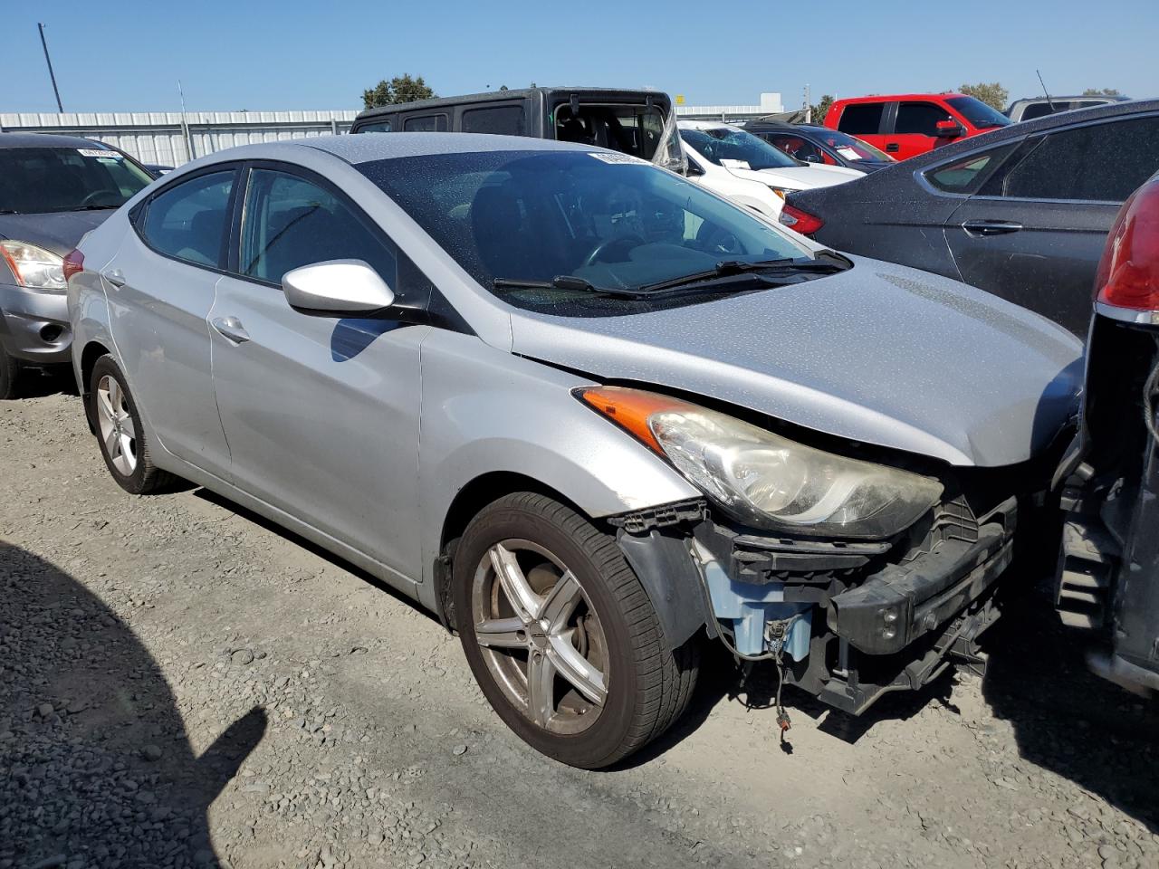 KMHDH4AE3DU550380 2013 Hyundai Elantra Gls