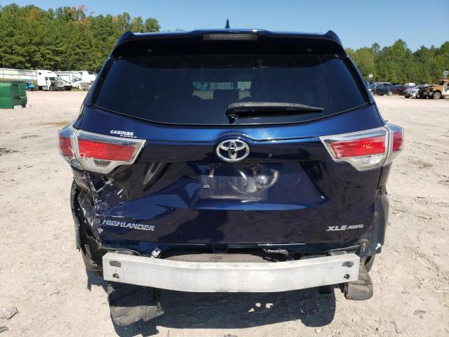 VIN 5TDJKRFH5ES019227 2014 Toyota Highlander, Xle no.6