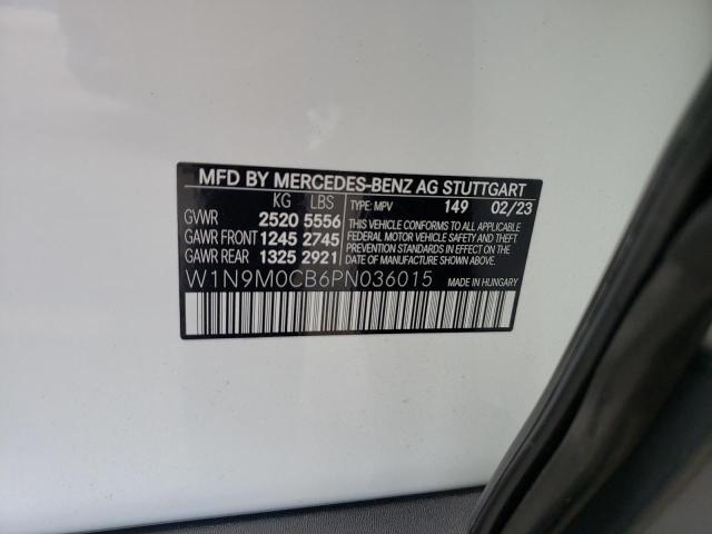 2023 MERCEDES-BENZ EQB 250+ - W1N9M0CB6PN036015