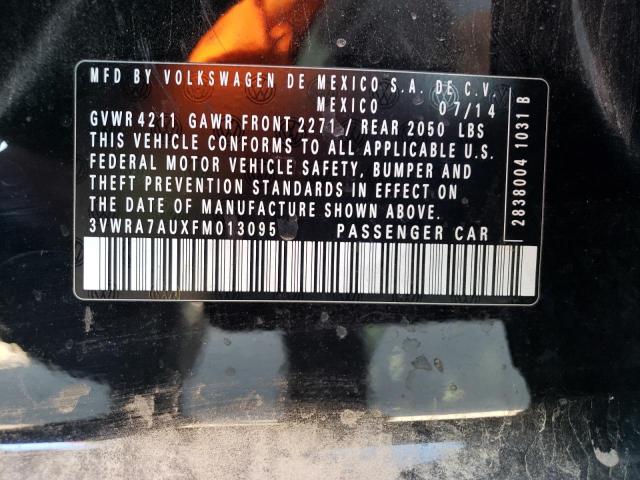 2015 VOLKSWAGEN GOLF TDI - 3VWRA7AUXFM013095