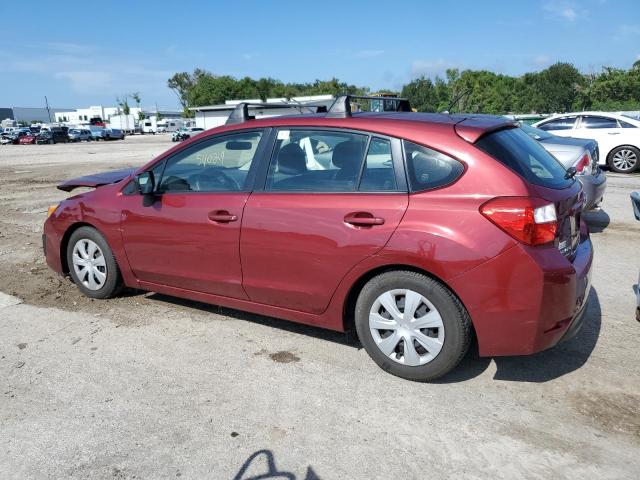 VIN: JF1GPAA63D2829048 Auction: COPART Lot: 67444123 Location: FL - ORLANDO NORTH JF1GPAA63D2829048 SUBARU IMPREZA 2013 BURGUNDY Photo 2
