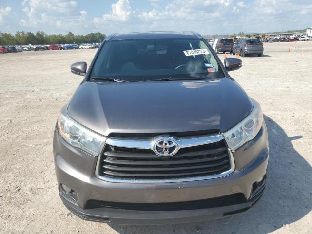 VIN 5TDKKRFH6ES012386 2014 Toyota Highlander, Xle no.5