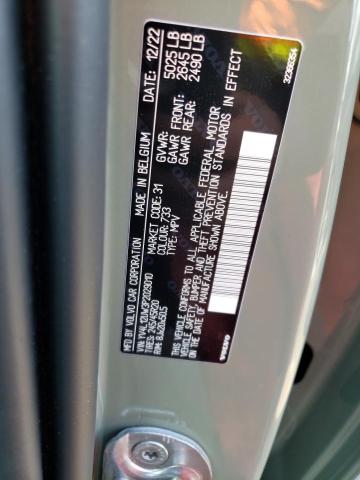 2023 VOLVO XC40 PLUS YV4L12UW3P2029010
