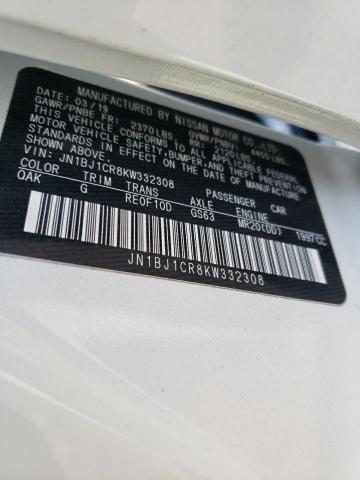 2019 NISSAN ROGUE SP JN1BJ1CR8KW332308