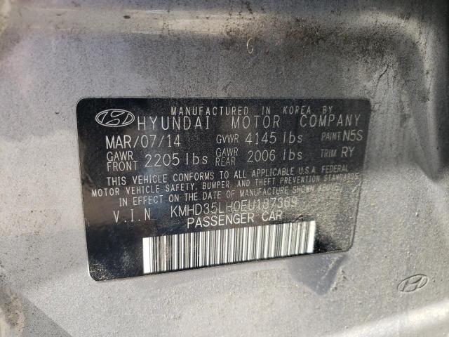 KMHD35LH0EU187369 Hyundai ELANTRA GT