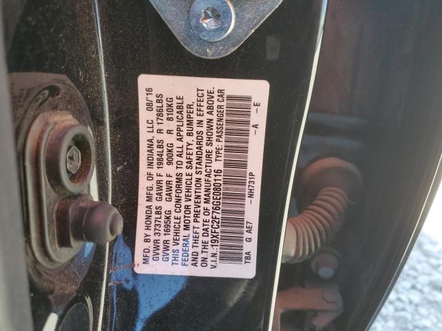 19XFC2F76GE080116 Honda CIVIC EX