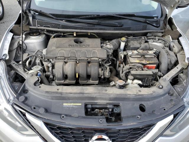  NISSAN SENTRA 2018 Сріблястий