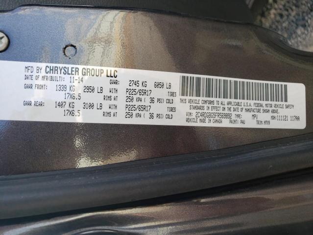2C4RDGBG5FR569892 Dodge Grand Caravan Se