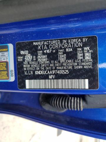 KNDEUCAA1P7400525 KIA SELTOS S