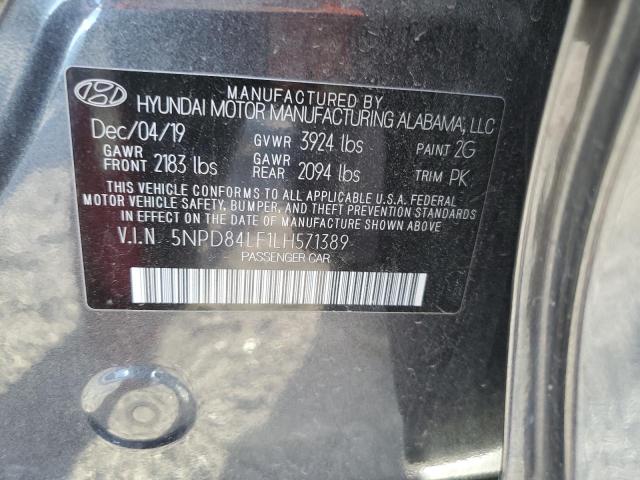 5NPD84LF1LH571389 2020 HYUNDAI ELANTRA - Image 12