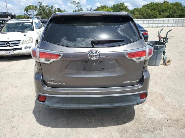 VIN 5TDDKRFH7ES020828 2014 Toyota Highlander, Limited no.6