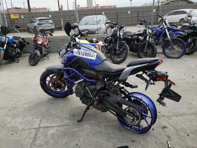 2021 YAMAHA MT07 C JYARM32Y4MA000482