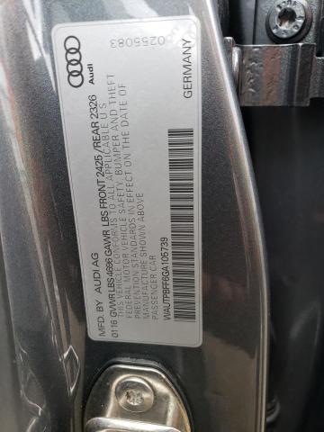2016 AUDI A3 E-TRON - WAUTPBFF6GA105739