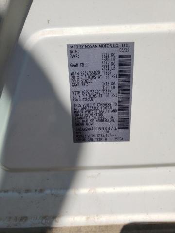 5N1AR2MM4FC693371 Nissan Pathfinder S