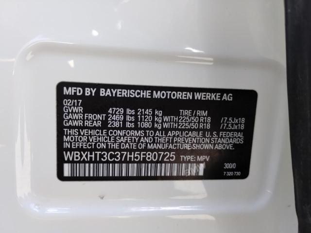 WBXHT3C37H5F80725 BMW X1 Xdrive28i