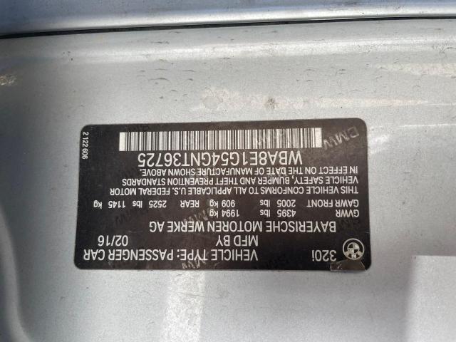 WBA8E1G54GNT36725 BMW 320 I