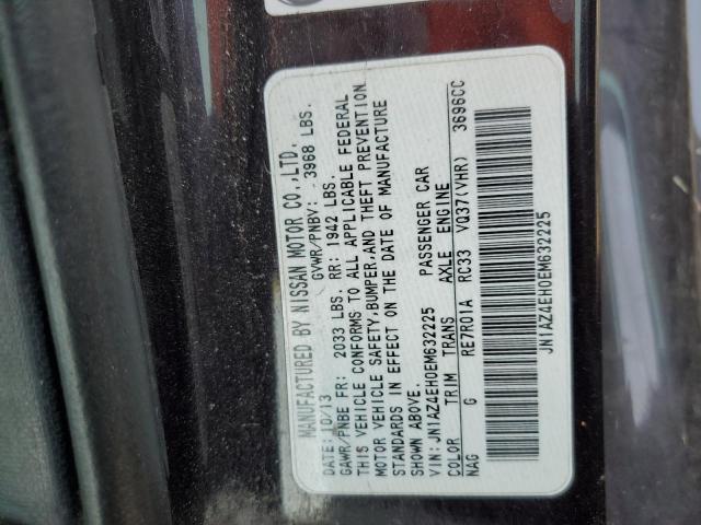 JN1AZ4EH0EM632225 Nissan 370Z BASE