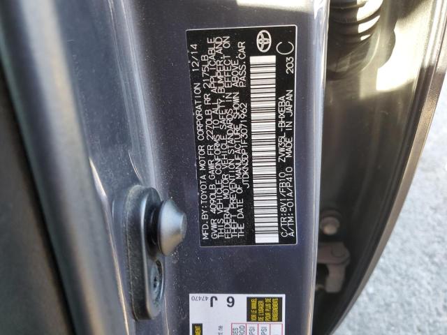 JTDKN3DP1F3071962 Toyota PRIUS PLUG-IN