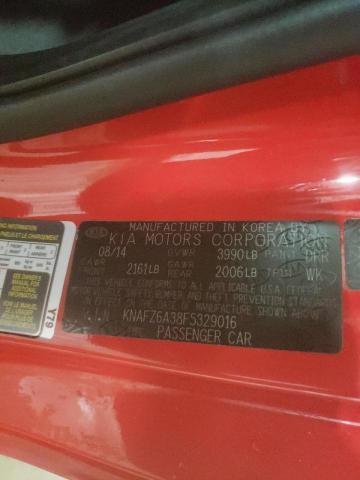 KNAFZ6A38F5329016 KIA FORTE SX