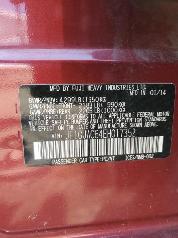 JF1GJAC64EH017352 Subaru Impreza Premium