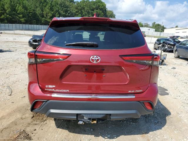 VIN 5TDGZRBH5LS045397 2020 Toyota Highlander, Xle no.6