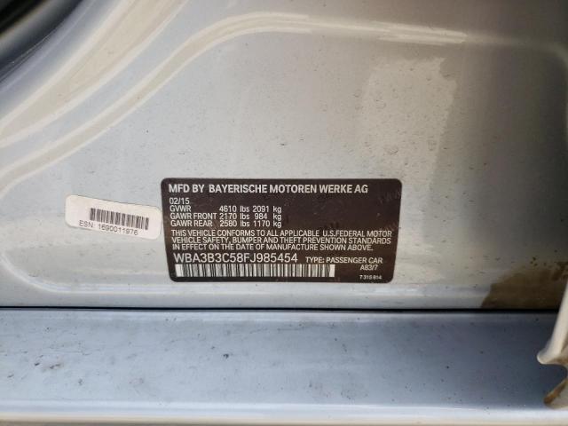 WBA3B3C58FJ985454 BMW 328 XI