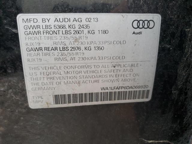 VIN WA1LFAFP6DA068920 2013 Audi Q5, Premium Plus no.12