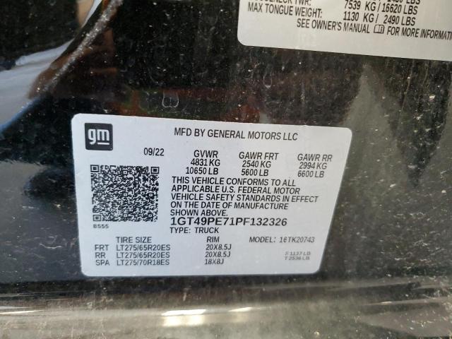 1GT49PE71PF132326 GMC Sierra K2500 At4