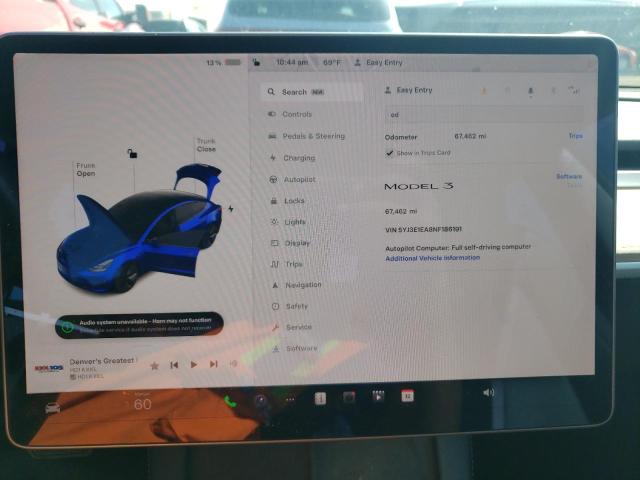 5YJ3E1EA8NF186191 Tesla Model 3  9