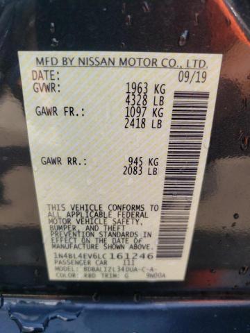 1N4BL4EV6LC161246 Nissan ALTIMA SL