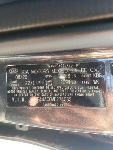 3KPF44AC0ME274083 KIA FORTE GT