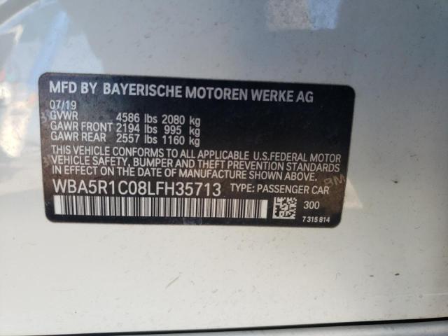 WBA5R1C08LFH35713 BMW 3 Series 330I 12