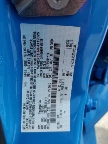 WF0DP3TH4H4119025 Ford FOCUS RS