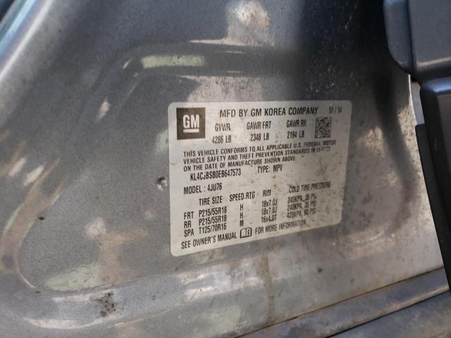 KL4CJBSB0EB647573 Buick Encore Convenience