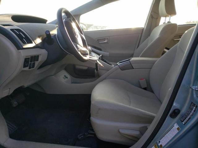 Хетчбеки TOYOTA PRIUS 2014 Зелений