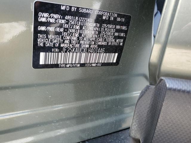 JF2SKAUCXLH401446 Subaru Forester Limited