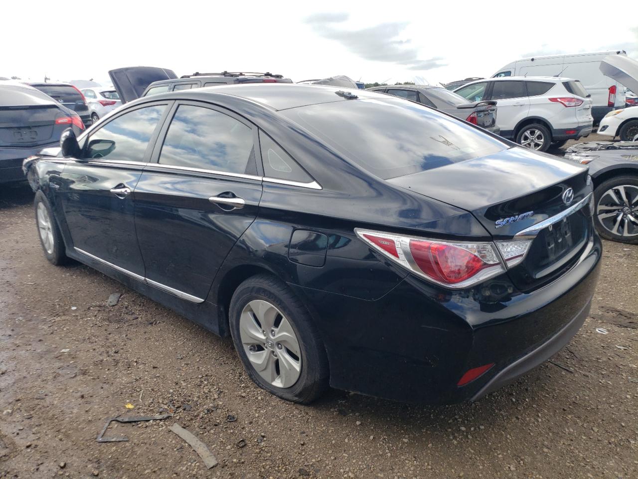 Lot #2540441539 2014 HYUNDAI SONATA HYB