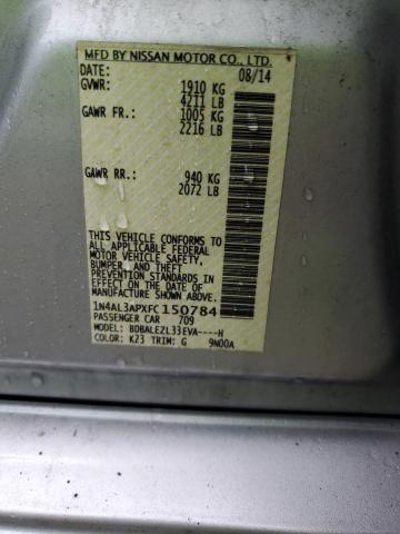 1N4AL3APXFC150784 Nissan ALTIMA 2.5
