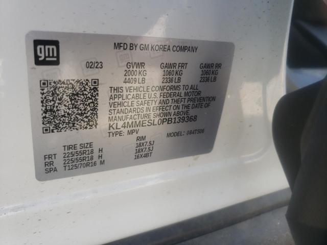 KL4MMESL0PB139368 Buick Encore Gx Select