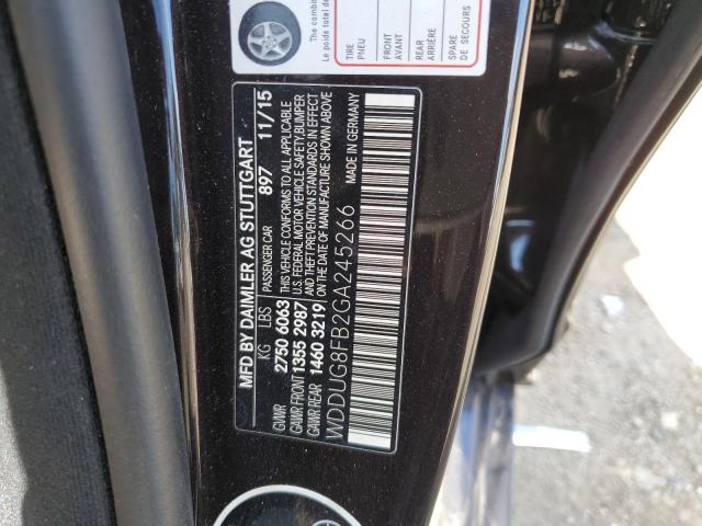 WDDUG8FB2GA245266 Mercedes-Benz S 550 4matic